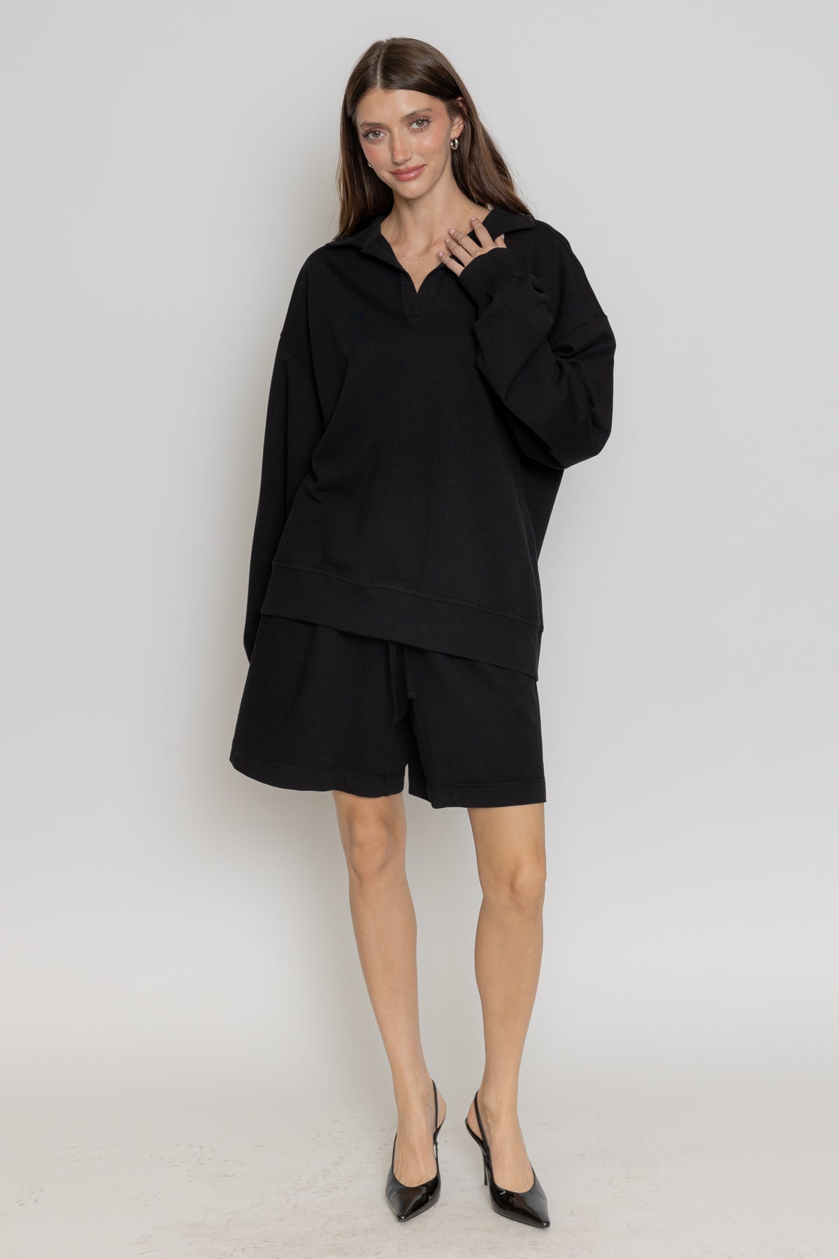 Cloud Terry Lounge Pullover