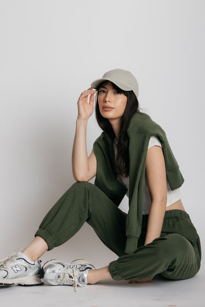 olive catalog sweatpants