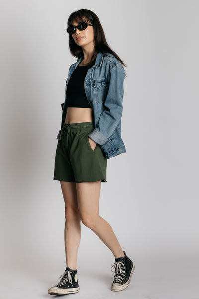 olive archive shorts